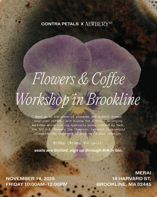 Flowers & Coffee Workshop