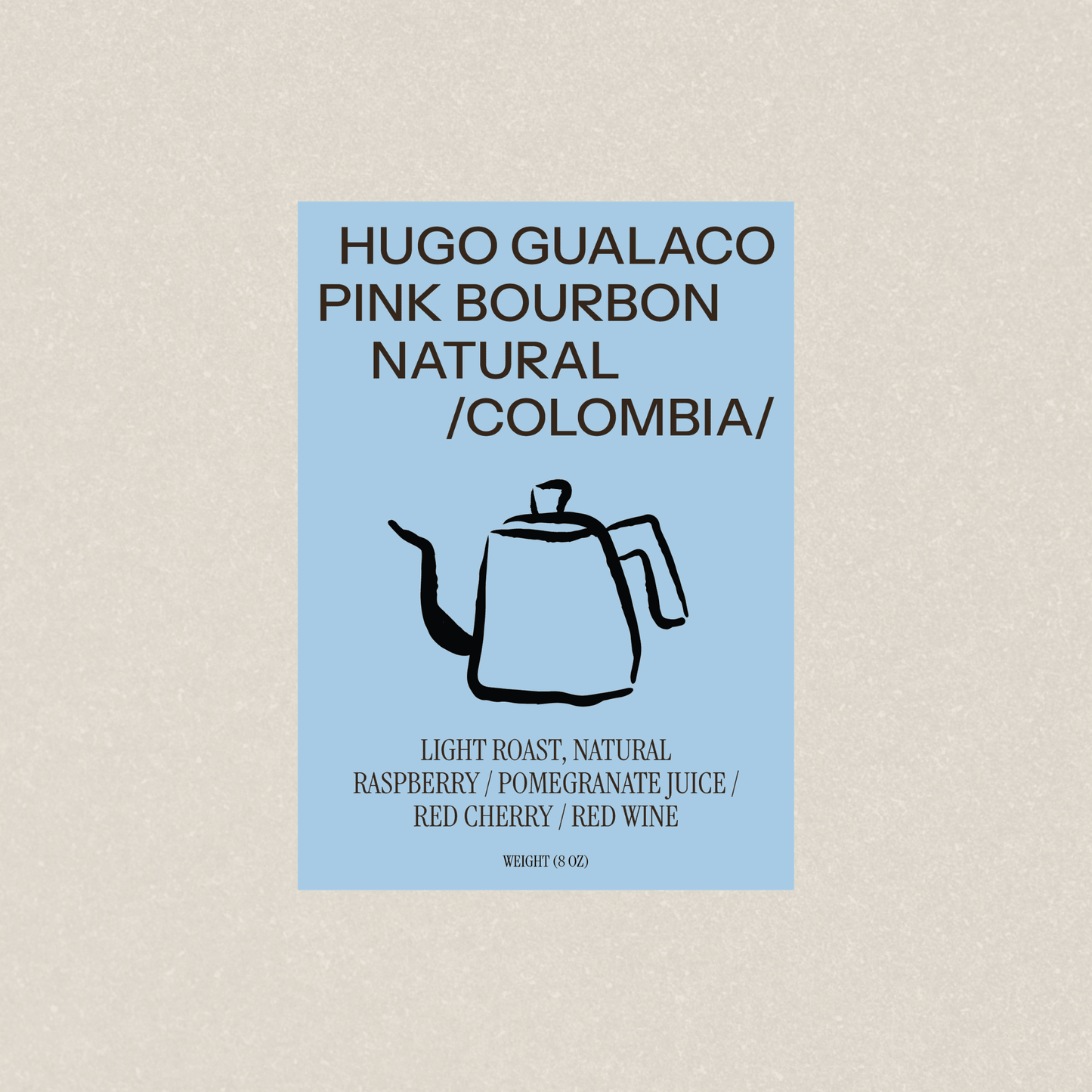 HUGO GUALACO NATURAL - Newbery St.