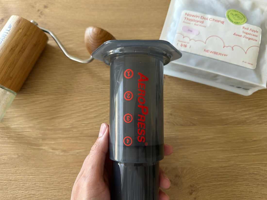 Simple and Repeatable AeroPress Recipe - Newbery St.