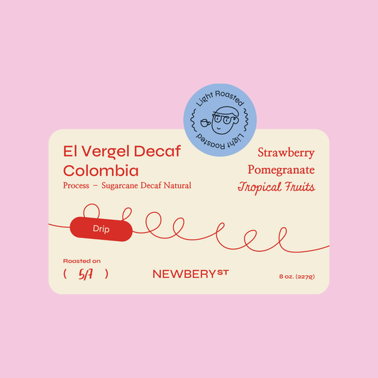 El Vergel Decaf Natural - Newbery St.
