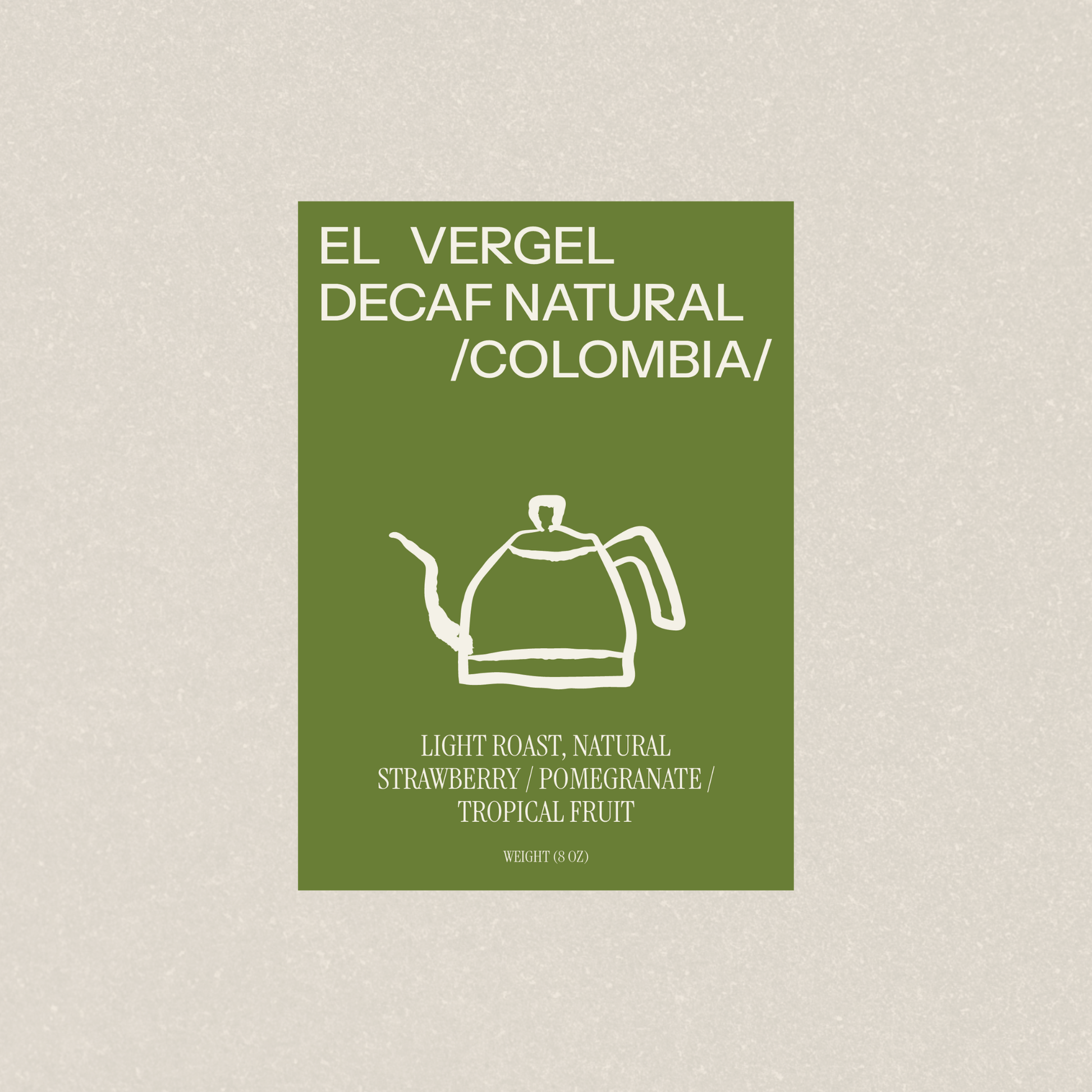 El Vergel Decaf Natural - Newbery St.