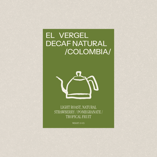 El Vergel Decaf Natural - Newbery St.