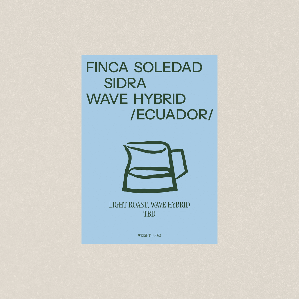 FINCA SOLEDAD SIDRA WAVE HYBRID - Newbery St.