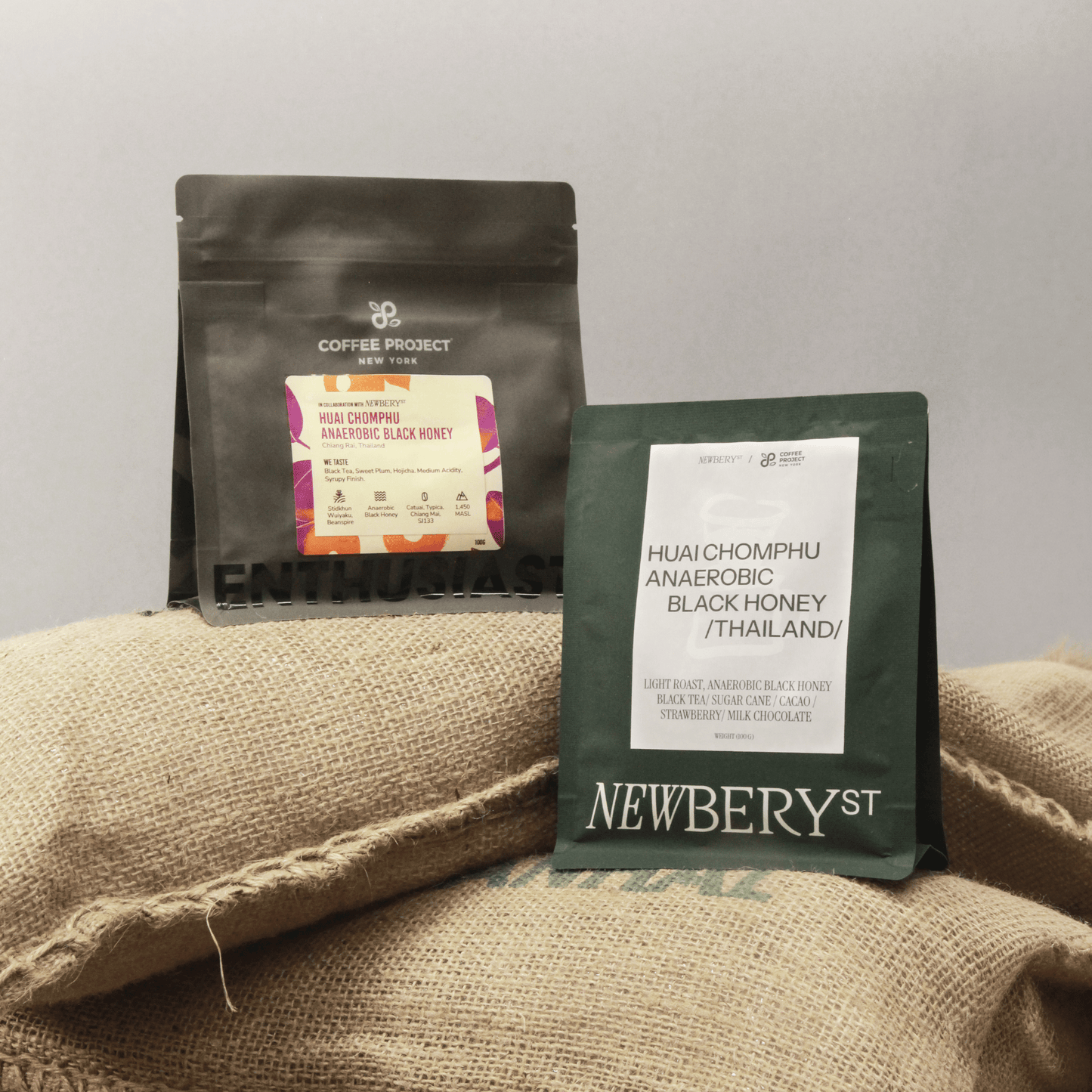 HUAI CHOMPHU ANAEROBIC BLACK HONEY | 2 BAGS TOGETHER - Newbery St.