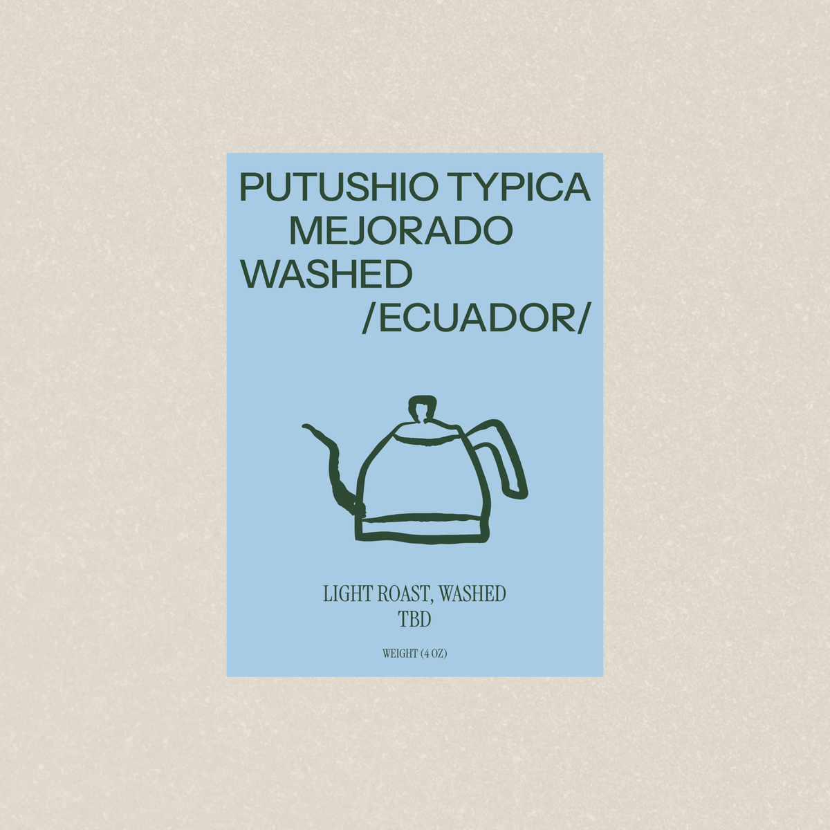 PUTUSHIO TYPICA MEJORADO WASHED - Newbery St.