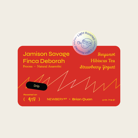 *RD 9/17* Finca Deborah - Brian Quan x Newbery St. Collaboration Coffee 114g - Newbery St.