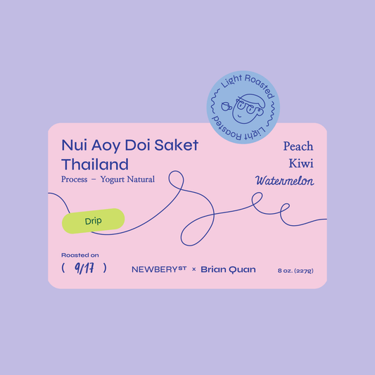 *RD 9/17* Thai Coffee - Brian Quan x Newbery St. Collaboration 114g - Newbery St.